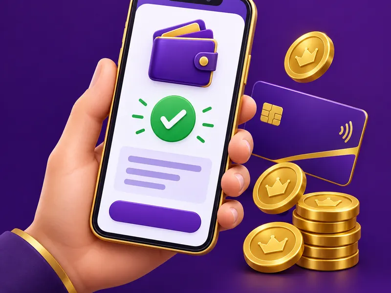 L444 deposit with a mobile wallet – illustration